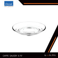 JJGLASS - (Ocean) P02471 Caffe Saucer - จานรองแก้ว แก้วโอเชี่ยนกลาส 5 3/4 นิ้ว  Caffe Saucer  Ocean Glass P02471  Caffe Saucer  5 3/4 "