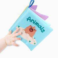 【CC】┋๑  Baby Books Soft  Sensery Sound Paper Quiet Book Infant Early Educational 0 -12 Months Rattle