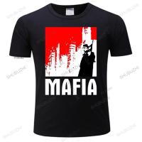 Online T Shirt Men Mafia 1 The City Of Lost Heaven Game Tshirt Black Red Best