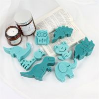 3d Dinosaur Elephant Frog Giraffe Candle Silicone Mold Handmade Animal Cake Pastry Candy Resin Mold Candle Soap Making DIY Craft