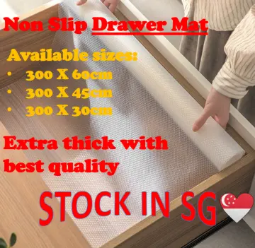 super grade plastic shelf liner drawer