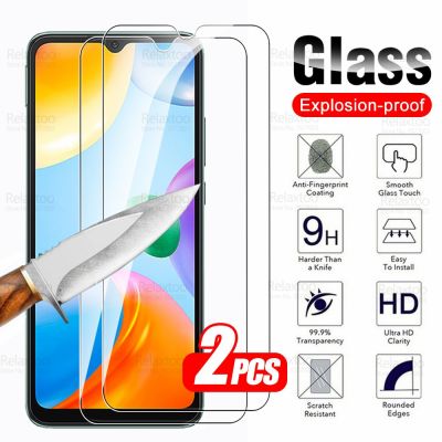 For Redmi 10C Glass 2pcs Tempered Protective Glass For Xiaomi Redmi10 Readmi 10 C 6.71" Screen Protector Armor Guard Cover Film