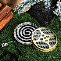 Portable Mosquito Coil Holder-Mosquito Coil &amp; Incense Burner for Outdoor Use,Pool Side,Patio,Deck,Camping,Hiking,Etc