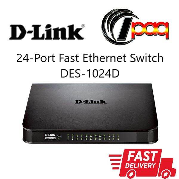 D-Link DES-1024D 24 Port Ethernet Switch | Lazada