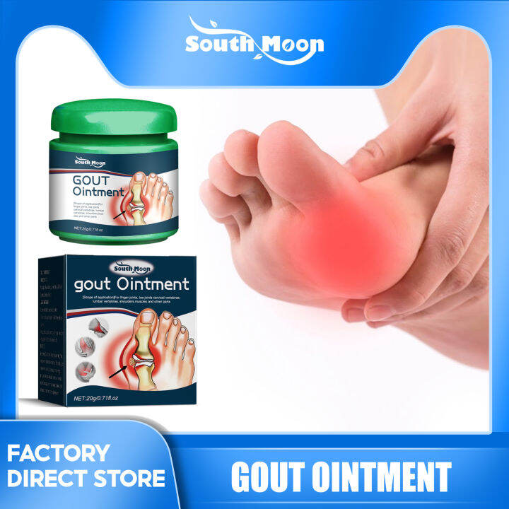 South Moon Bunion Gout Pain Relief Ointment Hallux Valgus Uric Acid