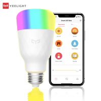 Yeelight หลอดไฟอัจฉริยะ ขนาดเล็ก (รุ่นสีสันสดใส) 8.5W E27 800 ลูเมน เชื่อมต่อกับแอพ Mijia และ Apple Homekit From Xiaomi Youpin