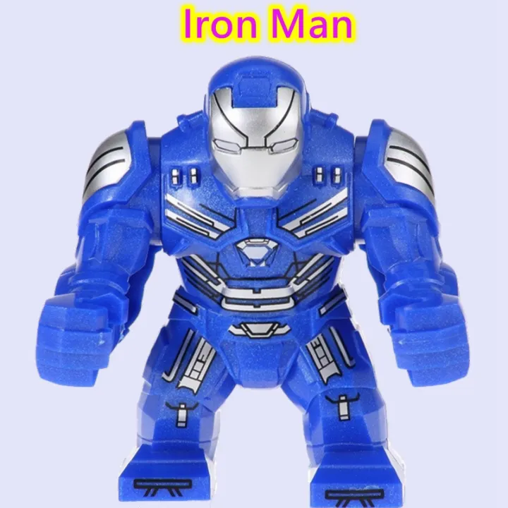 mark-49-hulkbuster-2-0-veronica-obadiah-stane-spiderman-minilock-บล็อกตัวต่อซูเปอร์ฮีโร่-marvel-ของเล่น-diy-เพื่อการศึกษาสำหรับเด็ก