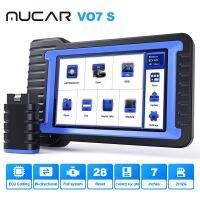 MUCAR VO7S VO7S MUCAR VO7S CANFD อุปกรณ์สแกนมืออาชีพทดสอบการใช้งานการเข้ารหัส ECU เครื่องมือวินิจฉัยรถอัตโนมัติเต็มรูปแบบเครื่องอ่านโค้ด OBD2