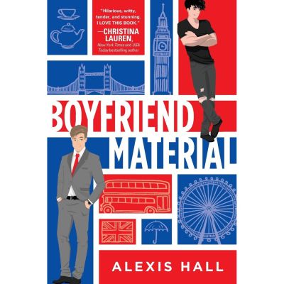 Enjoy Life หนังสือภาษาอังกฤษ Boyfriend Material by Alexis Hall พร้อมส่ง