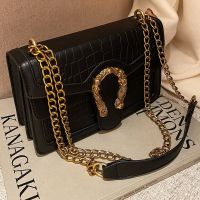 ¤ﺴ female fashion tide of new fund 2022 autumn winters is feeling bag shoulder web celebrity sense chain oblique satchel