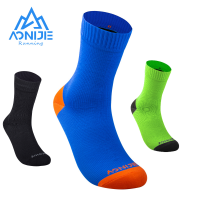 AONIJIE One Pair E4821 Outdoor Sports Waterproof Socks Bamboo Fiber Inner Layer Water Repellent For Trail Running Warking Ride