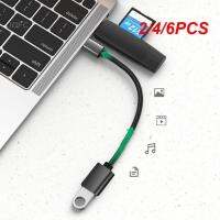 2/4/6PCS Usb 3.0 Otg Adapter 5gbps Portable For Macbook Samsung Otg Cable Data Transfer Or Macbook Samsung Type-c Adapter