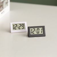 Mini LCD Digital Table Dashboard Desk Electronic Clock for Desktop Home Office Toiletries  Cosmetics Bags