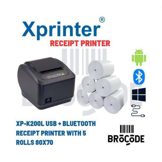 [Hot sales]☢┇ Xprinter XPK200L (Thermal Receipt Printer 80mm)(Usb
