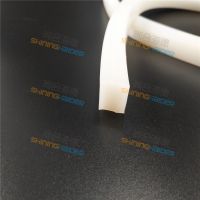 Length 6m-60m 2mm 3mm 4mm 5mm white square solid silicone strip sealing strip square solid silicon strip