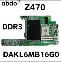 For Lenovo Z470 Computer Motherboard DAKL6MB16G0 motherboard DDR3 100% test work sent