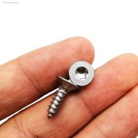 ❡ 5/10/50pc M2 M2.3 M2.6 M3 M3.5 M4 M5 M6 304 Stainless Steel Six Lobe Torx Flat Countersunk Head Security Self-tapping Wood Screw