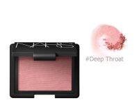 NARS Blush 4.8 g. #Deep Throat บรัชออนเนื้อุฝุ่น สีส้มอมชมพู เพิ่มสีสันให้ใบหน้าดูสดใสที่เปล่งปลั่ง สดใส บางเบา ติดทนนานกว่าบลัชออนทั่วไป