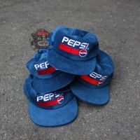 ▲❡☬ หมวกผ้าลูกฟูก Pepsi สไตล์วินเทจ