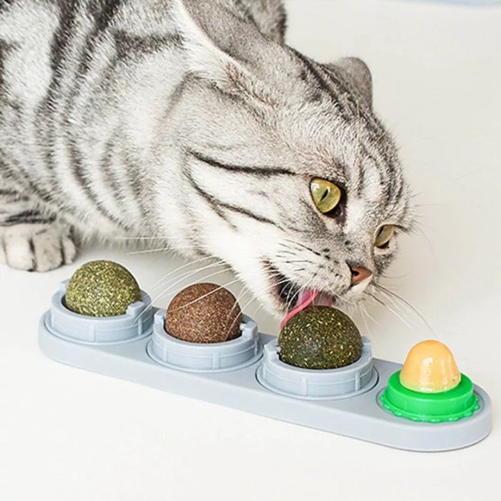 rem13-แคทนิปบอล-แมวเลีย-สมุนไพรบอลแมวเลีย-3ลูก-ขนมแมวเลีย-ลดความเครียด-ช่วยให้แมวผ่อนคลาย-คละสี