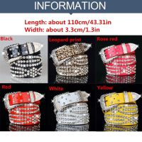 Hot Selling Punk Luxury Strap Diamond Belt Goth Lolita Cosplay Harajuku Y2K Bling Bling Disco Waistband Hip Pop Women Men Crystal Belts