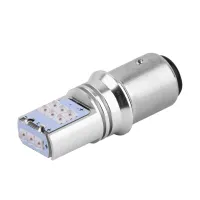 1ชิ้น P21 1157 BAY15D/5W สว่างพิเศษ1800LM ไฟ LED ท้ายรถไฟวิ่งกลางวันอัตโนมัติไฟเบรคหลังหลอดไฟท้ายรถสัญญาณไฟ LED