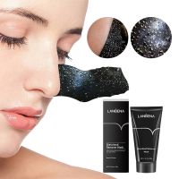 LANBENA Blackhead Remover Black Mask Face Acne Treatment Peeling Peel Off Shrink Pores Bamboo Charcoal Cleaning Nose Mask