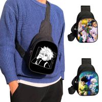 Anime Hunter X HunterChest Bags Boys Crossbody Bag Women Handbag HXH Killua Zoldyck Gon Freecss Chrollo Lucilfer Shoulder Bags