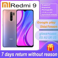 global version  Xiaomi Redmi 9 celular 4GB RAM 128GB ROM Mediatek Helio G80  android