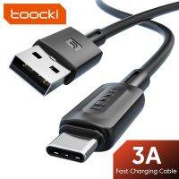 สาย USB ชนิด C Toocki สำหรับ USB3.0ที่ชาร์จมีช่องเสียบยูเอสบีอย่างรวดเร็ว USB สายดาต้าสำหรับ Poco Oneplus