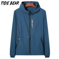 TIDE BEAR เสื้อแจ็คเก็ตผ้าไอซ์ซิลค์สำหรับผู้ชาย,เสื้อผ้าแสงแดดเสื้อผ้าผิวกลางแจ้งลำลองขนาดใหญ่สำหรับฤดูร้อน