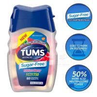 ?พร้อมส่งที่ไทย? TUMS Sugar-Free Antacid   นำเข้า แท้ 100%