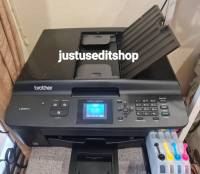 Printer Inkjet Multufinction Brother J430w Print Scan Copy Wifi ✅️เชื่อมต่อไร้สาย ?สั่งพิมพ์ผ่านมือถือได้