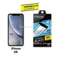 Focus ฟิล์มกระจกนิรภัย FULL FRAME TEMPERED GLASS for iPhone XR เต็มจอ (สีดำ)