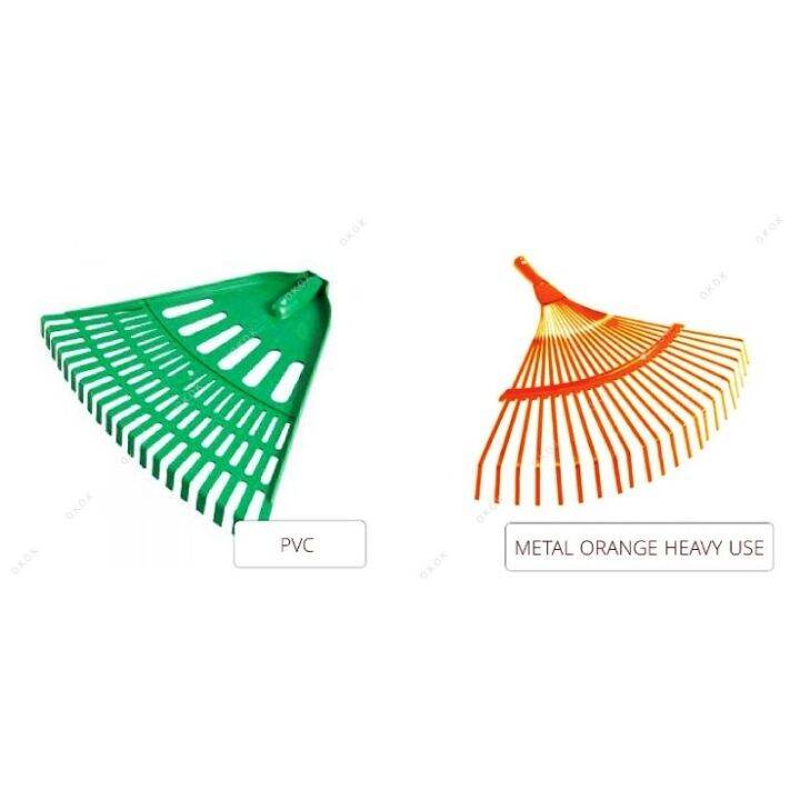 Garden Rake Head Only/Pencakar Daun Sampah/Lawn Rake/Garden Leaf Sweep
