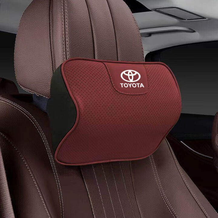 Car Memory Foam Headrest Comfortable Neck Pillow Lumbar Pad Lumbar