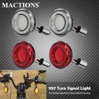 แผงไฟ LED 1156สัญญาณไฟเลี้ยวรถจักรยานยนต์สไตล์1157สำหรับ Harley Sportster Touring Breakout Fat Boy Softail