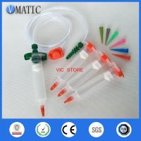 【Online】 The Concept Store mall การจัดส่ง30cc/ml Liquid Dispenser Solder Paste กาวกาวนิวเมติก + อะแดปเตอร์ + Dispensing เข็ม Set