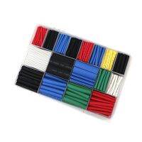 670pcs Heat Shrink Sleeving Tube Tube Assortment Kit Electrical Connection Electrical Wire Wrap Cable Waterproof Shrinkage 2:1 Electrical Circuitry Pa