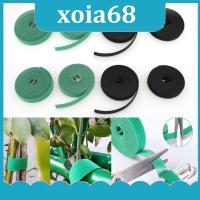 xoia68 Shop Green Plant Bandage Tie Adjustable Plant Support Reusable Fastener Tape branch cable Wire storage For Home Garden Accessories