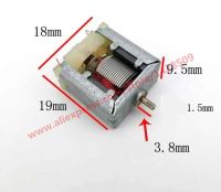 มอเตอร์แม่เหล็กถาวรคุณภาพสูง2ชิ้นมอเตอร์ไมโครมอเตอร์3V 020มอเตอร์ Dc ขนาดเล็กไม่มีเปลือก11800Rpm เครื่องบินโมเดล Diy