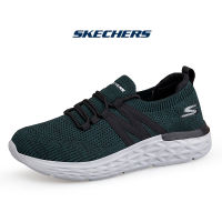 Skechers_สเก็ตเชอร์ส รองเท้าผู้ชาย Men Max Cushioning Delta Shoes - 22237-BBK Sports Sneakers Air-Cooled Goga Mat Max Cushioning, Ortholite, Ultra Go