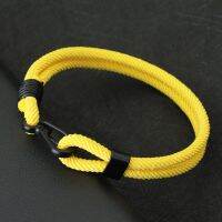 New Fashion Men Rope 2023 Mountaineering Buckle Macrame Braclet Homme Him Pulseira Corda Masculina