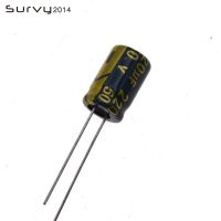 【CW】 10/50PCS 50V 220uF 105 8x12mm Electrolytic Capacitor  Top diy electronics