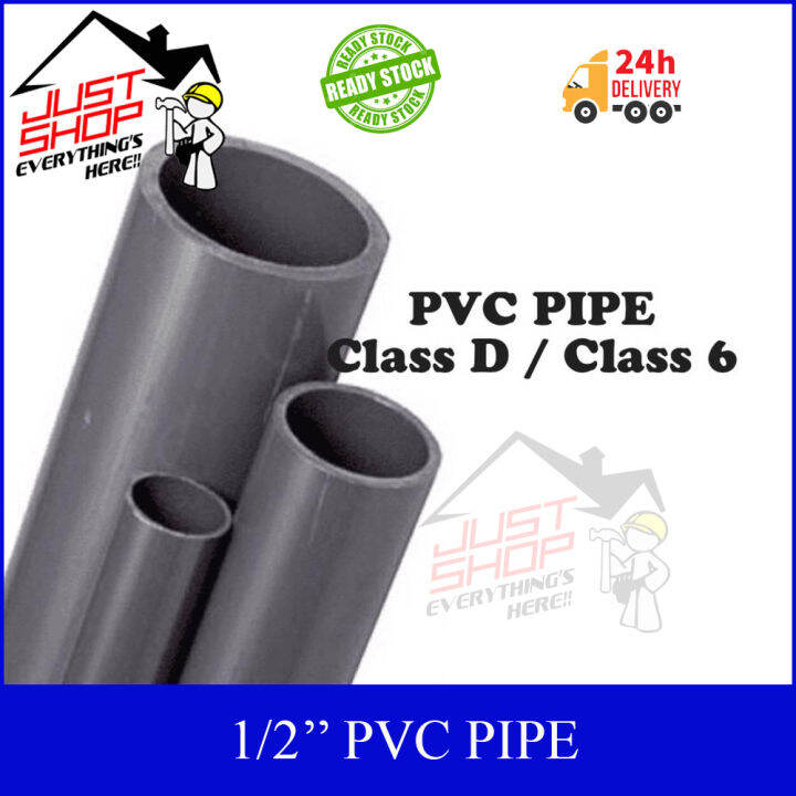 PVC Pipe Air / PVC Kelabu / PVC Water Pipe 1/2