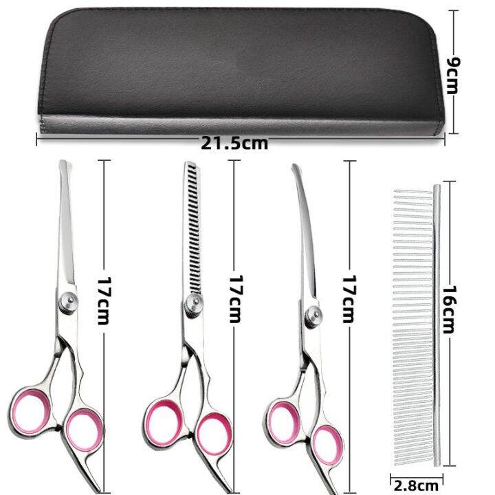 pet-grooming-set-dog-and-cat-professional-trimming-scissors-kit-stainless-steel-shears-pet-hair-cutting-safety