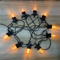 IP65 Waterproof G50 LED String Lights Outdoor Globe Vintage Festoon Garland Lights For Wedding Patio Party