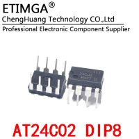 5PCS/LOT AT24C02-10PU-2.7 AT24C02 DIP8 Memory 256*8(2K) Chip WATTY Electronics