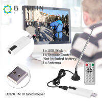 【มีของพร้อมส่ง】COD USB 2.0 FM + DAB + SDR Digital HDTV Stick Tuner Receiver for PC Computer