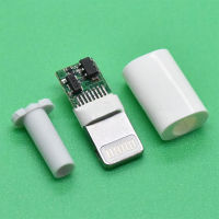 [Sold at a low price]lighting chip fast charging plug DIY only charging connector male mobile phone data cable lightning shell